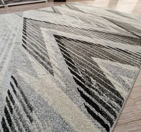 Abstraktný koberec Rio 519 v sivo-béžovej kombinácii farby Rozmer: 80x150 cm