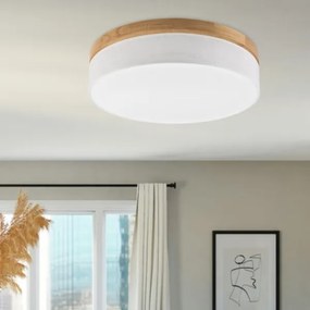 Brilagi - LED stropné svietidlo BELLADONNA LED/36W/230V pr. 50 cm biela/dub