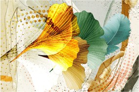 Obraz - Listy (90x60 cm)