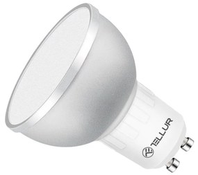 Tellur WiFi Smart LED RGB žiarovka GU10, 5 W, čirá, teplá biela