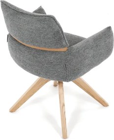 Jedálenská stolička sivá DCH-D1348 GREY2