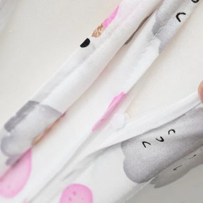 Cestovná postieľka DREAMER spiaci medveď