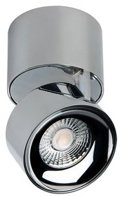 LED2 11508355DT KLIP ON stropné povrchové bodové svietidlo LED D77mm 11W/770lm 3000K TRIAC chróm