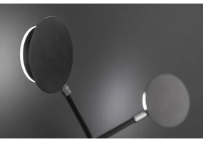 Wofi 446604109000 - LED Nástenné svietidlo BELIZE 4xLED/5W/230V 3000K čierna