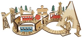 Adventný kalendár Railway Train - Meri Meri