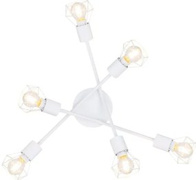 Globo 54802W-6 - Prisadený luster XARA 6xE14/40W/230V