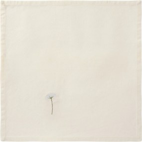 Ib Laursen Látkový obrúsok s výšivkou Flora White umbel flower