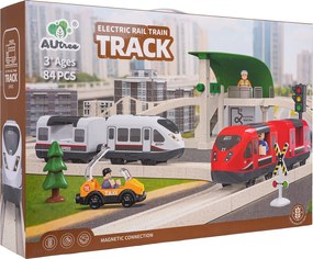 Ramiz Železničné mesto so svetlami a zvukom Funkcia 80el.