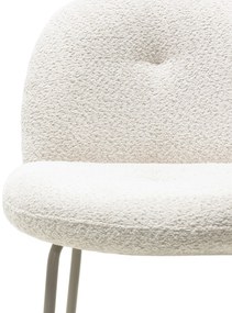 Čalouněná barová židle Fiori béžová