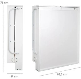 Biely závesný prebaľovací pult Roba style - Roba