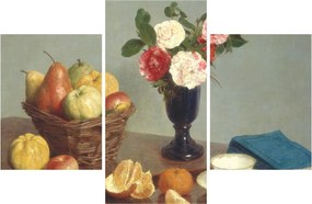 Obraz - Henri Fantin-Latour, Still  Life, reprodukcia (90x60 cm)