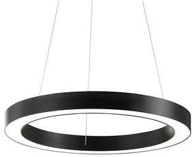 Ideal Lux - LED Luster na lanku ORACLE LED/35W/230V 3000K pr. 70 cm CRI 90 čierna