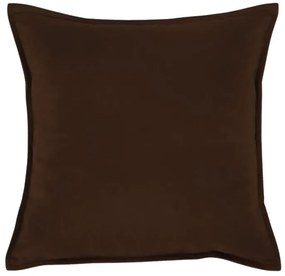 INTERMEDIC SK Dekoratívny vankúš Plyš 45x45 cm - tm. hnedý