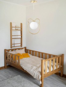 Toolight Toolight, stropná/závesná lampa, 1xE27, biela-zlatá, OSW-09730