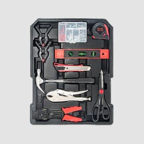 STAVTOOL Sada náradia v pojazdnom boxe, 188 dielov | 370 × 210 × 520 mm, hliníkový box