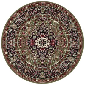 Nouristan - Hanse Home koberce Kruhový koberec Mirkan 104097 Green - 160x160 (priemer) kruh cm