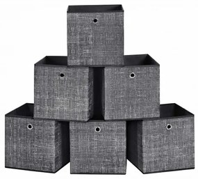 Set stohovateľných boxov RFB006B01 (6 ks)
