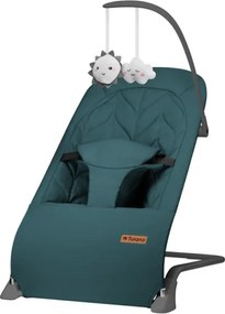 Detské hojdacie kreslo Moon 10 zelené