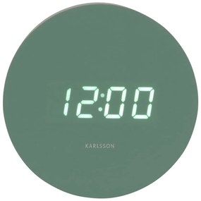 Digitálny budík ø 9 cm Spry Round – Karlsson