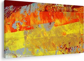 Obraz abstrakcie - maľba (90x60 cm)