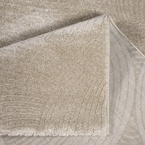 Dekorstudio Jednofarebný koberec FANCY 647 - béžový Rozmer koberca: 140x200cm