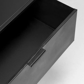 Čierna knižnica Kave Home Shantay