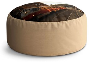 Sablio Taburet Circle Električka v historickom meste: 40x50 cm