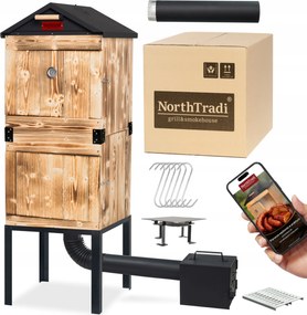 TRENDIE Udiareň XXL drevená s kovovou strechou