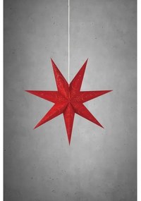 Markslöjd 700120 - Vianočná dekorácia ARATORP 1xE14/25W/230V pr. 75 cm červená