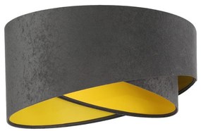 Tienidlo univerzálne GALAXY E27 pr. 45 cm šedá/zlatá