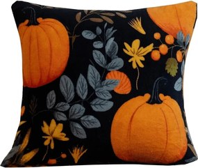 Mikroplyšová obliečka na vankúšik PUMPKINZA 45x45 cm, farebný