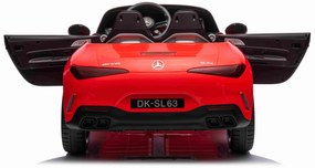 Elektrické autíčko Mercedes Benz AMG SL63 - červené