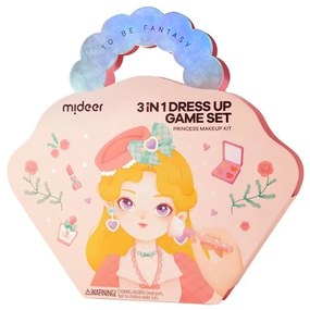 Kreatívna sada Mideer 3v1: Princezná a make-up