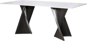 Jídelní stůl Modig M17 180 cm grafit/mramor