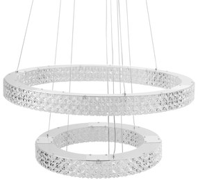 Toolight Toolight, LED stropné svietidlo 60cm, 64W, 4000K, 5000lm, MS007-CP, chrómová, OSW-09617
