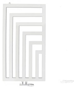 Regnis Kreon, vykurovacie teleso 550x1500 mm, 630W, biela, KR150/55/D500/WHITE