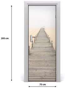 Fototapeta na dvere stezska na pláži 75x205 cm