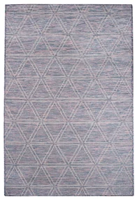 Dekorstudio Šnurkový koberec PALM 3073 - ružovomodrý Rozmer koberca: 80x150cm