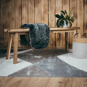Obsession, Kusový koberec My Frisco 282 Grey, 160x230, šedá, obývacia izba