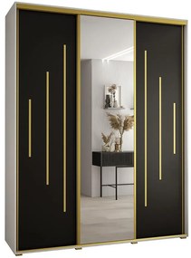 Skriňa 45 Canaris 13 200 biela/čierna/gold