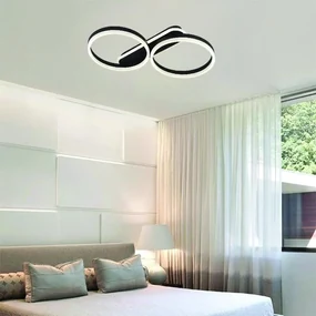 Moderné svietidlo NEDES LED svietidlo + diaľkový ovládač 60W J3362/B