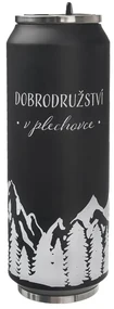 Čierna termoska 700 ml – Orion