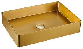 Antikoro umývadlo v zlatej farbe 50x35 cm Aurum – Sapho
