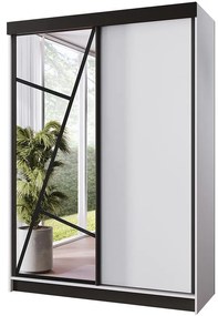 Skriňa Vena 167 biely + biely