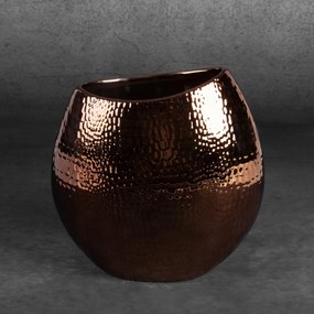 Dekoratívna váza ERNA 25x25x26 medená