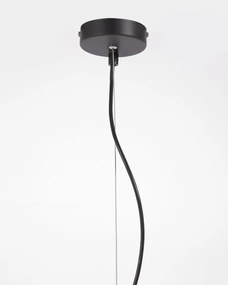 Čierne závesné svietidlo ø 55 cm Spica – Kave Home