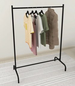 Vešiak na šaty TOLOSA, čierna