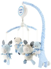 Baby Mix Kolotoč nad postieľku Losy a medvedíky