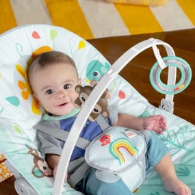 Bright Starts - Detská vibrujúca hojdačka WILD VIBES 1xLR14