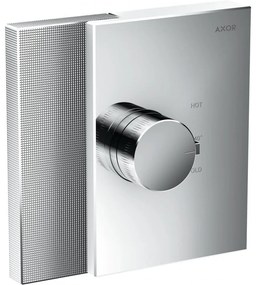 AXOR Edge termostat HighFlow s podomietkovou inštaláciou, diamantový brus, chróm, 46741000